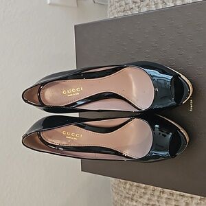 Gucci Peep Toe Heels